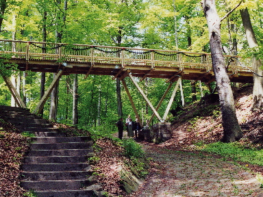 Holde Frauenbrücke in der Dresdner Heide